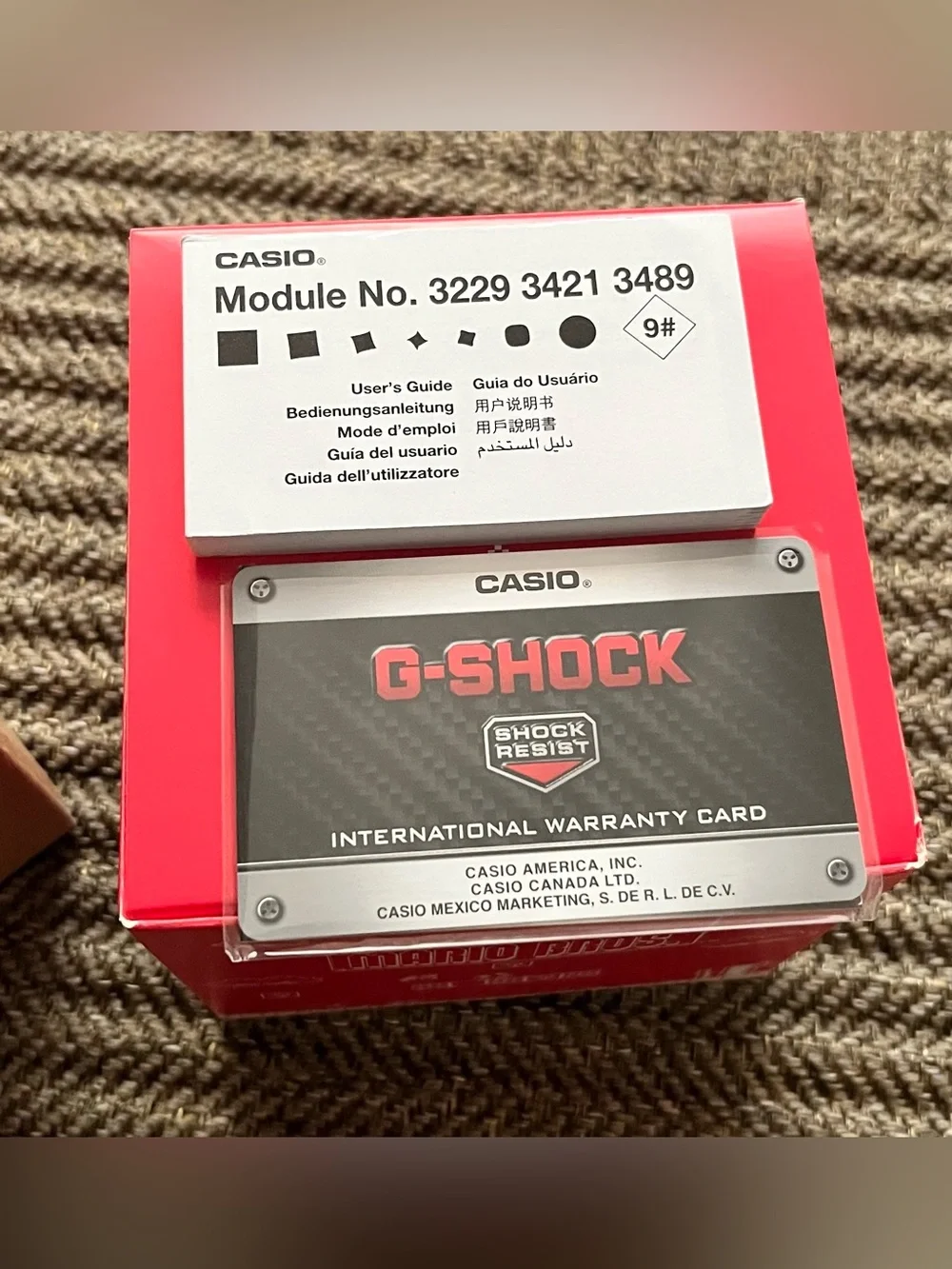 Casio G-SHOCK x Super Mario Bros. LE Collectible timepiece , BNIB , RARE